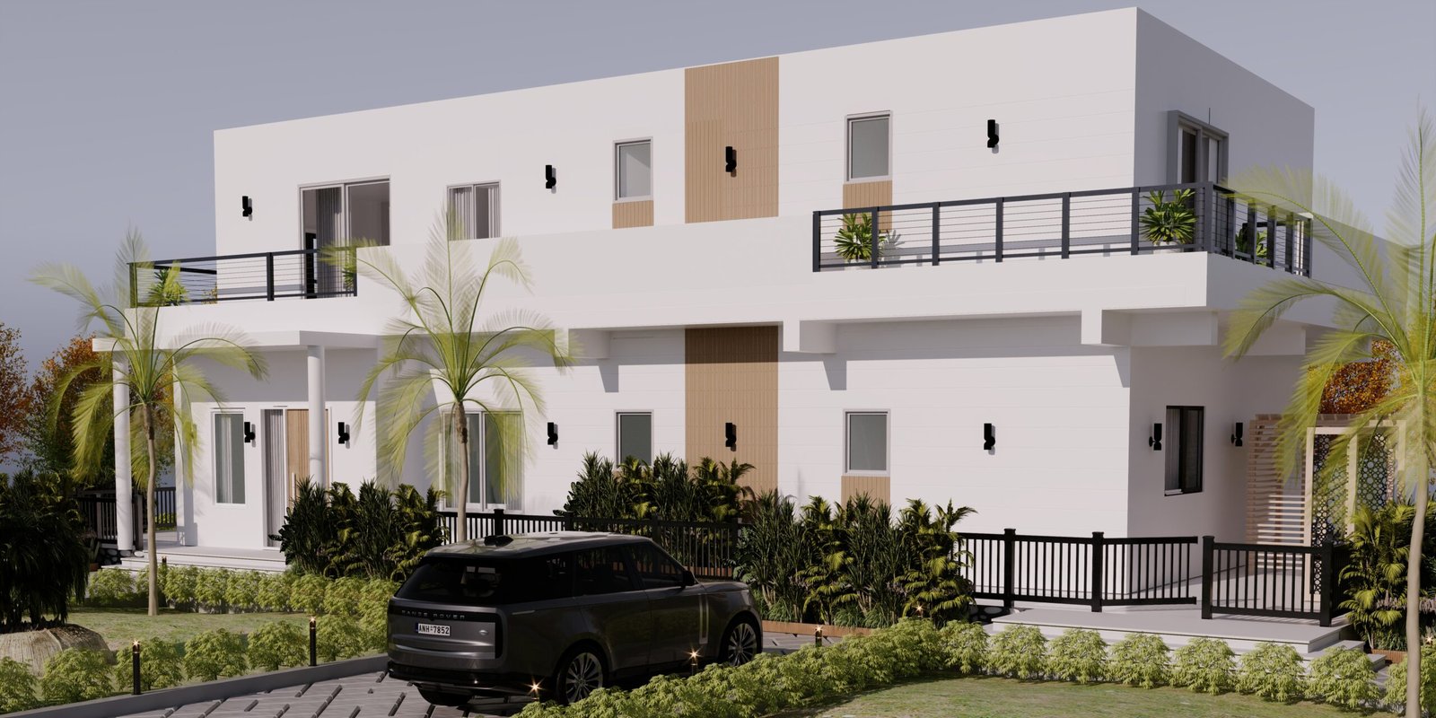 Neoclassical residential villa in Qatar