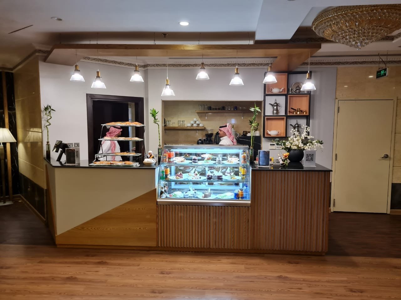 Coffee Bar indoor hotel kiosk in Jeddah