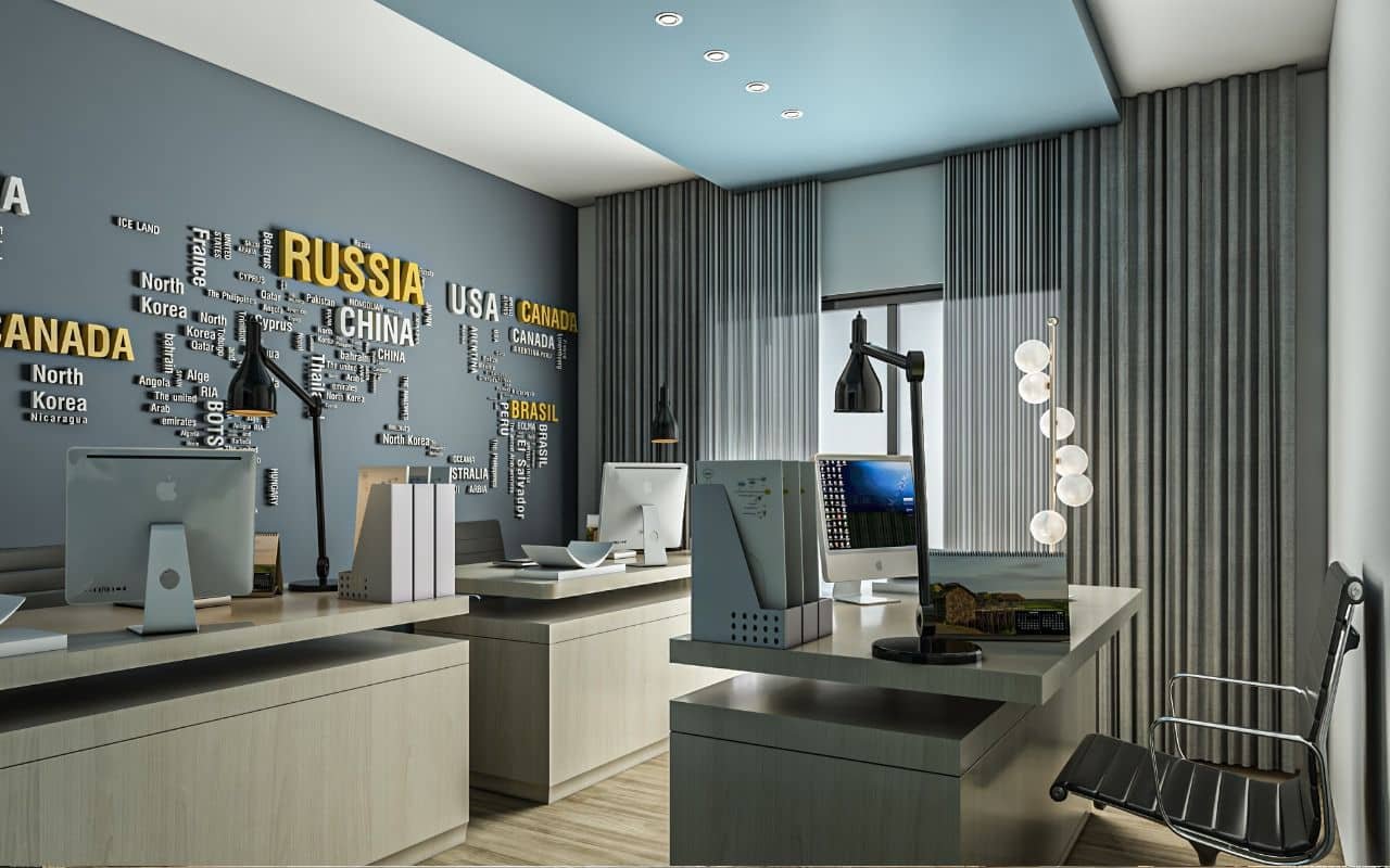 Power Axes office project view 2