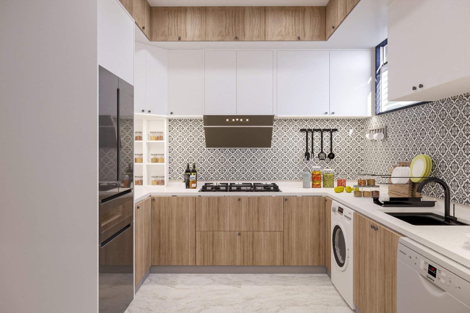 Fifth Settlement apartment interior view 6